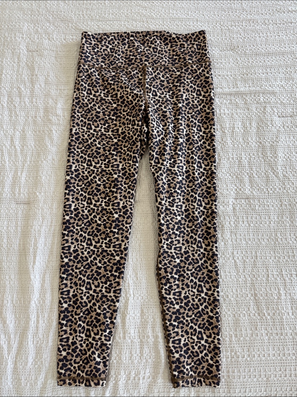 American Eagle Outfitters Women’s Leopard Print Leggings - Tan/Black